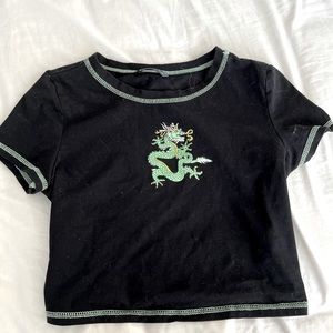 Black dragon tank top ☀︎︎